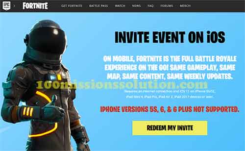 fortnite invite code